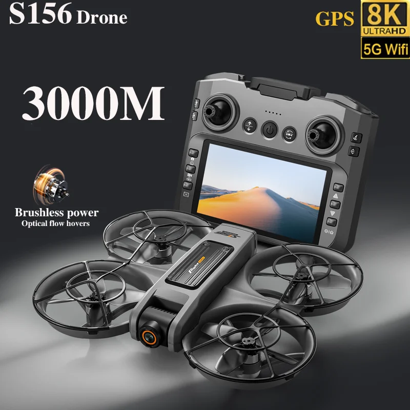S156 Drone GPS 8K Camera, 5G W - Drone Rc S156 incelemesi ve fiyatı