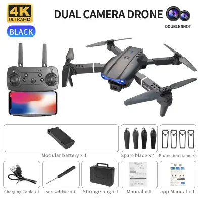 E99 K3 Pro HD 4K Drone with Du - Drone Rc E99 Pro incelemesi ve fiyatı