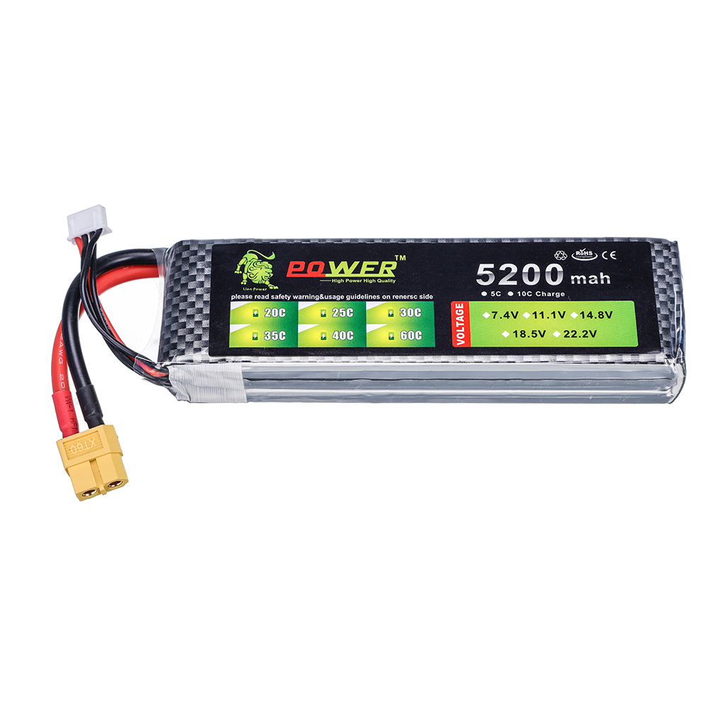 3S 5200mah 11.1V  60C Lipo Bat - Drone Zll Rc incelemesi ve fiyatı